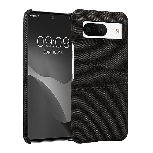 kwmobile Hülle kompatibel mit Google Pixel 8 - Handyhülle Handy Case - Stoff mit Kartenfach Dunkelgrau kwmobile Hülle kompatibel mit Google Pixel 8 - Handyhülle Handy Case - Stoff mit Kartenfach Dunkelgrau von kwmobile