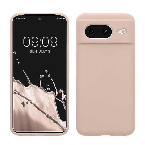 kwmobile Hülle kompatibel mit Google Pixel 8 Hülle - Silikon Handy Case - Handyhülle weiche Oberfläche - kabelloses Laden - Coconut Swirl kwmobile Hülle kompatibel mit Google Pixel 8 Hülle - Silikon Handy Case - Handyhülle weiche Oberfläche - kabelloses Laden - Coconut Swirl von kwmobile