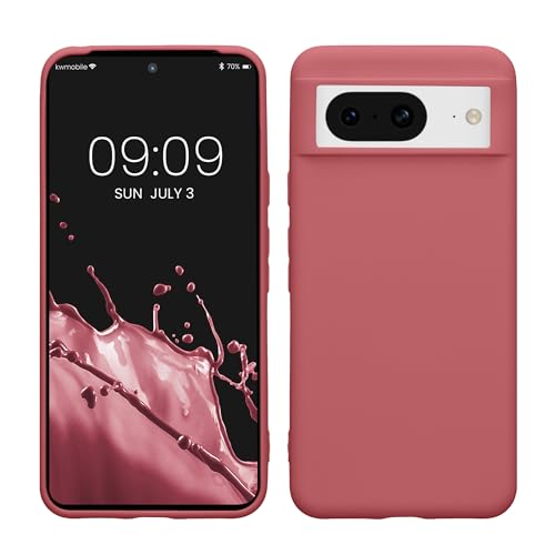 kwmobile Hülle kompatibel mit Google Pixel 8 Hülle - weiches TPU Silikon Case - Cover geeignet für kabelloses Laden - Dark Rose kwmobile Hülle kompatibel mit Google Pixel 8 Hülle - weiches TPU Silikon Case - Cover geeignet für kabelloses Laden - Dark Rose von kwmobile