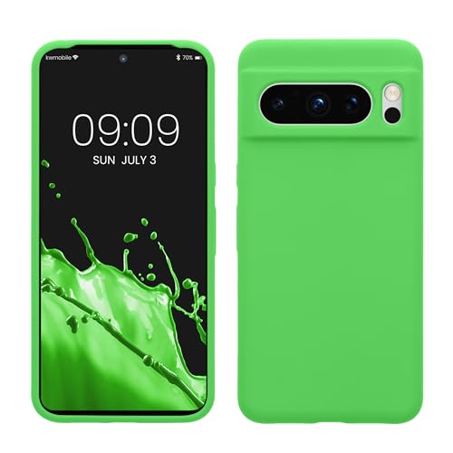 kwmobile Handyhülle für Google Pixel 8 Pro Hülle, für Pixel 8 Pro Case - Hülle Silikon - kabelloses Laden - Limettengrün kwmobile Handyhülle für Google Pixel 8 Pro Hülle, für Pixel 8 Pro Case - Hülle Silikon - kabelloses Laden - Limettengrün von kwmobile