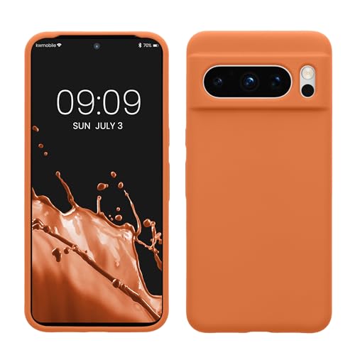 kwmobile Handyhülle für Google Pixel 8 Pro Hülle, für Pixel 8 Pro Case - Hülle Silikon - kabelloses Laden - Warme Aprikose kwmobile Handyhülle für Google Pixel 8 Pro Hülle, für Pixel 8 Pro Case - Hülle Silikon - kabelloses Laden - Warme Aprikose von kwmobile