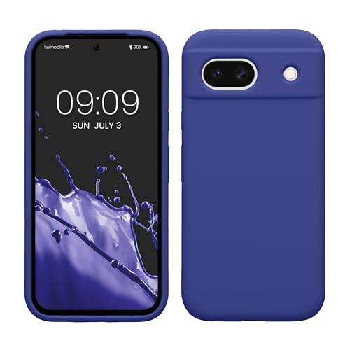 kwmobile Hülle kompatibel mit Google Pixel 8a Hülle - Silikon Handy Case - Handyhülle weiche Oberfläche - kabelloses Laden - Blauviolett kwmobile Hülle kompatibel mit Google Pixel 8a Hülle - Silikon Handy Case - Handyhülle weiche Oberfläche - kabelloses Laden - Blauviolett von kwmobile