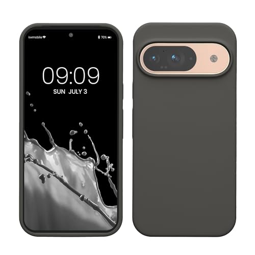 kwmobile Hülle kompatibel mit Google Pixel 9 / Pixel 9 Pro Hülle - Silikon Handy Case - Handyhülle weiche Oberfläche - kabelloses Laden - Stone Dust kwmobile Hülle kompatibel mit Google Pixel 9 / Pixel 9 Pro Hülle - Silikon Handy Case - Handyhülle weiche Oberfläche - kabelloses Laden - Stone Dust von kwmobile