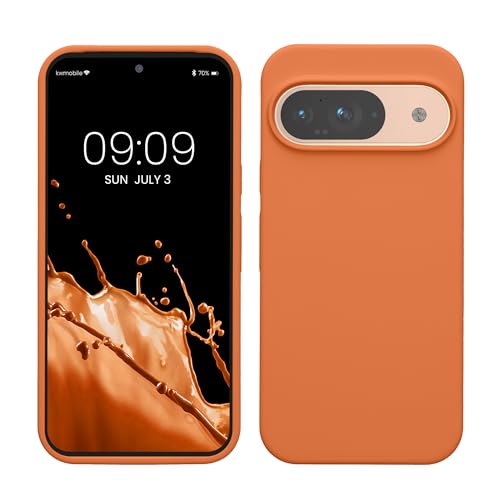 kwmobile Hülle kompatibel mit Google Pixel 9 / Pixel 9 Pro Hülle - Silikon Handy Case - Handyhülle weiche Oberfläche - kabelloses Laden - Warme Aprikose kwmobile Hülle kompatibel mit Google Pixel 9 / Pixel 9 Pro Hülle - Silikon Handy Case - Handyhülle weiche Oberfläche - kabelloses Laden - Warme Aprikose von kwmobile