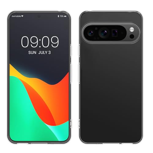 kwmobile Hülle kompatibel mit Google Pixel 9 Pro - Silikon Handyhülle transparent - Handy Case in Transparent kwmobile Hülle kompatibel mit Google Pixel 9 Pro - Silikon Handyhülle transparent - Handy Case in Transparent von kwmobile