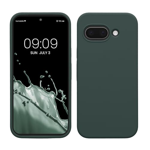 kwmobile Hülle kompatibel mit Google Pixel 9a Hülle - Silikon Handy Case - Handyhülle weiche Oberfläche - kabelloses Laden - Moosgrün kwmobile Hülle kompatibel mit Google Pixel 9a Hülle - Silikon Handy Case - Handyhülle weiche Oberfläche - kabelloses Laden - Moosgrün von kwmobile