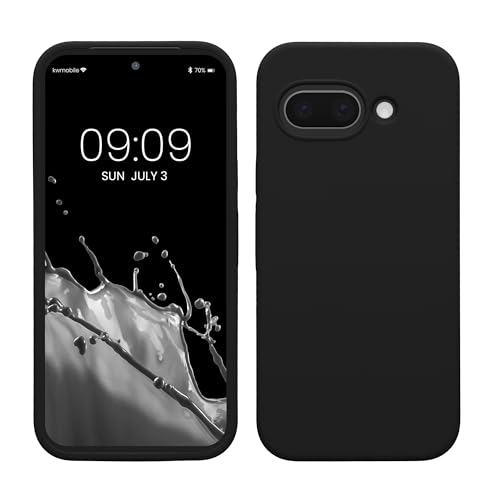 kwmobile Hülle kompatibel mit Google Pixel 9a Hülle - Silikon Handy Case - Handyhülle weiche Oberfläche - kabelloses Laden - Schwarz kwmobile Hülle kompatibel mit Google Pixel 9a Hülle - Silikon Handy Case - Handyhülle weiche Oberfläche - kabelloses Laden - Schwarz von kwmobile