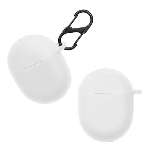 kwmobile Hülle kompatibel mit Google Pixel Buds A Series Hülle - Kopfhörer Case - TPU Silikon Cover - Schutzhülle in Weiß von kwmobile