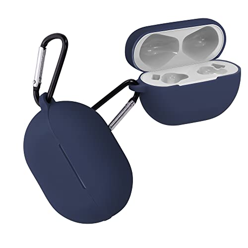 kwmobile Hülle kompatibel mit Huawei FreeBuds Pro Hülle - Kopfhörer Case - TPU Silikon Cover - Schutzhülle in Dunkelblau von kwmobile