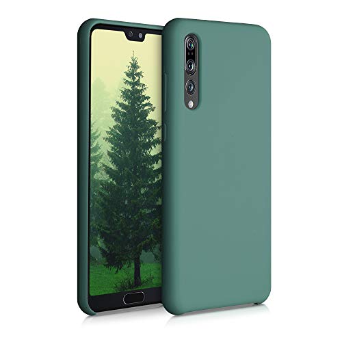 kwmobile Hülle kompatibel mit Huawei P20 Pro Hülle - Silikon Handy Case - Handyhülle weiche Oberfläche - kabelloses Laden - Tannengrün kwmobile Hülle kompatibel mit Huawei P20 Pro Hülle - Silikon Handy Case - Handyhülle weiche Oberfläche - kabelloses Laden - Tannengrün von kwmobile
