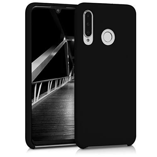 kwmobile Hülle kompatibel mit Huawei P30 Lite Hülle - Silikon Handy Case - Handyhülle weiche Oberfläche - kabelloses Laden - Schwarz kwmobile Hülle kompatibel mit Huawei P30 Lite Hülle - Silikon Handy Case - Handyhülle weiche Oberfläche - kabelloses Laden - Schwarz von kwmobile