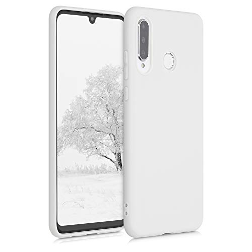 kwmobile Hülle kompatibel mit Huawei P30 Lite Hülle - weiches TPU Silikon Case - Cover geeignet für kabelloses Laden - Moon Glow von kwmobile