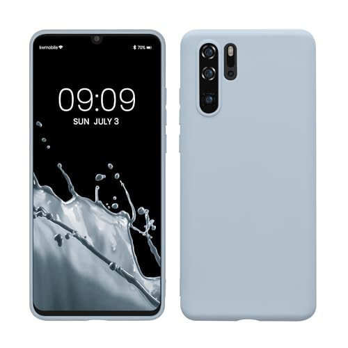 kwmobile Hülle kompatibel mit Huawei P30 Pro Hülle - weiches TPU Silikon Case - Cover geeignet für kabelloses Laden - Hellblau matt kwmobile Hülle kompatibel mit Huawei P30 Pro Hülle - weiches TPU Silikon Case - Cover geeignet für kabelloses Laden - Hellblau matt von kwmobile