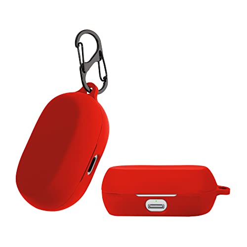 kwmobile Hülle kompatibel mit Jabra Elite 7 Pro/Elite 7 Active Hülle - Kopfhörer Case - TPU Silikon Cover - Schutzhülle in Rot von kwmobile
