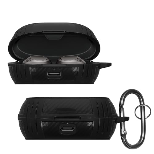 kwmobile Hülle kompatibel mit Jabra Elite 7 Pro/Elite 7 Active Hülle - TPU Case - Schutzhülle für Kopfhörer - Cover in Schwarz kwmobile Hülle kompatibel mit Jabra Elite 7 Pro/Elite 7 Active Hülle - TPU Case - Schutzhülle für Kopfhörer - Cover in Schwarz von kwmobile