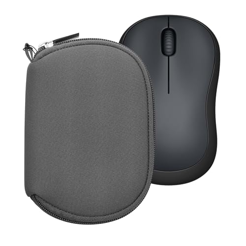 kwmobile Hülle kompatibel mit Logitech M220 Silent / M235 / M185 - Neopren Hülle für PC Mouse Schutzhülle - Computer Maus Tasche - Neopren Tasche für PC-Maus - Dunkelgrau kwmobile Hülle kompatibel mit Logitech M220 Silent / M235 / M185 - Neopren Hülle für PC Mouse Schutzhülle - Computer Maus Tasche - Neopren Tasche für PC-Maus - Dunkelgrau von kwmobile