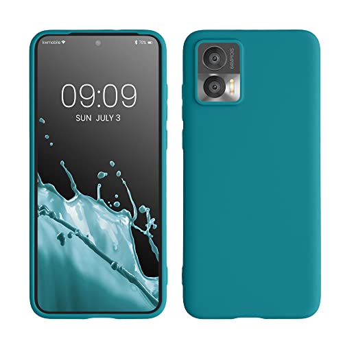kwmobile Hülle kompatibel mit Motorola Edge 30 Neo Hülle - weiches TPU Silikon Case - Cover geeignet für kabelloses Laden - Petrol kwmobile Hülle kompatibel mit Motorola Edge 30 Neo Hülle - weiches TPU Silikon Case - Cover geeignet für kabelloses Laden - Petrol von kwmobile