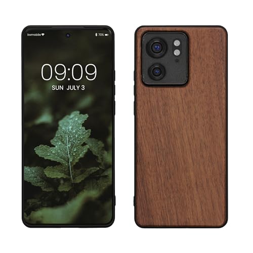 kwmobile Hülle kompatibel mit Motorola Edge 40 Hülle - Holz Case - stoßfestes Handy Cover - TPU Handyhülle in Dunkelbraun kwmobile Hülle kompatibel mit Motorola Edge 40 Hülle - Holz Case - stoßfestes Handy Cover - TPU Handyhülle in Dunkelbraun von kwmobile