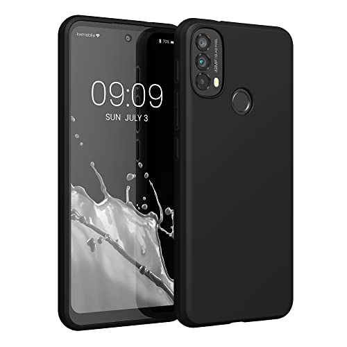 kwmobile Hülle kompatibel mit Motorola Moto E40 Hülle - weiches TPU Silikon Case - Cover geeignet für kabelloses Laden - Schwarz matt kwmobile Hülle kompatibel mit Motorola Moto E40 Hülle - weiches TPU Silikon Case - Cover geeignet für kabelloses Laden - Schwarz matt von kwmobile