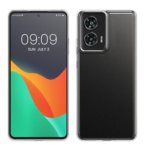 kwmobile Hülle kompatibel mit Motorola Moto G35 5G - Silikon Handyhülle transparent - Handy Case in Transparent kwmobile Hülle kompatibel mit Motorola Moto G35 5G - Silikon Handyhülle transparent - Handy Case in Transparent von kwmobile