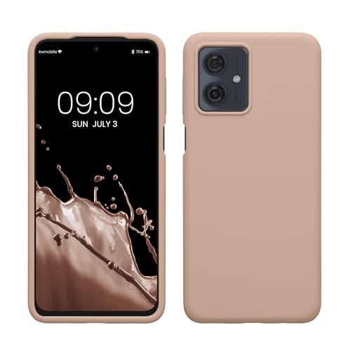kwmobile Hülle kompatibel mit Motorola Moto G54 5G Hülle - Silikon Handy Case - Handyhülle weiche Oberfläche - kabelloses Laden - Altrosa kwmobile Hülle kompatibel mit Motorola Moto G54 5G Hülle - Silikon Handy Case - Handyhülle weiche Oberfläche - kabelloses Laden - Altrosa von kwmobile