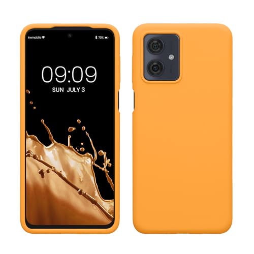 kwmobile Hülle kompatibel mit Motorola Moto G54 5G Hülle - Silikon Handy Case - Handyhülle weiche Oberfläche - kabelloses Laden - Fruity Orange kwmobile Hülle kompatibel mit Motorola Moto G54 5G Hülle - Silikon Handy Case - Handyhülle weiche Oberfläche - kabelloses Laden - Fruity Orange von kwmobile