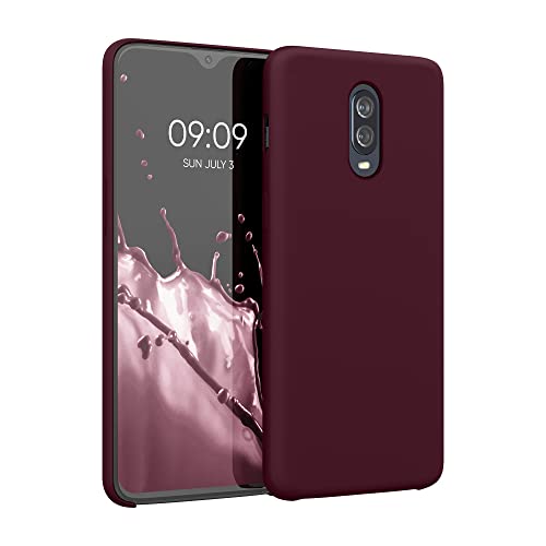 kwmobile Hülle kompatibel mit OnePlus 6T Hülle - Silikon Handy Case - Handyhülle weiche Oberfläche - kabelloses Laden - Tawny Red kwmobile Hülle kompatibel mit OnePlus 6T Hülle - Silikon Handy Case - Handyhülle weiche Oberfläche - kabelloses Laden - Tawny Red von kwmobile