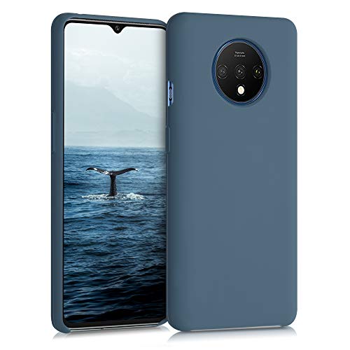 kwmobile Hülle kompatibel mit OnePlus 7T Hülle - Silikon Handy Case - Handyhülle weiche Oberfläche - kabelloses Laden - Dunkler Schiefer kwmobile Hülle kompatibel mit OnePlus 7T Hülle - Silikon Handy Case - Handyhülle weiche Oberfläche - kabelloses Laden - Dunkler Schiefer von kwmobile