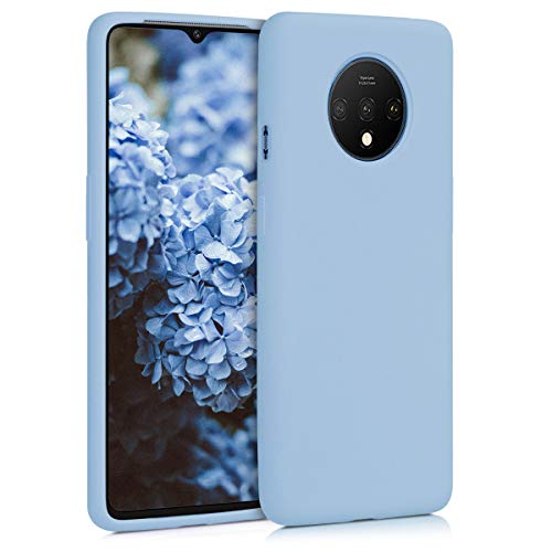 kwmobile Hülle kompatibel mit OnePlus 7T Hülle - Silikon Handy Case - Handyhülle weiche Oberfläche - kabelloses Laden - Hellblau matt kwmobile Hülle kompatibel mit OnePlus 7T Hülle - Silikon Handy Case - Handyhülle weiche Oberfläche - kabelloses Laden - Hellblau matt von kwmobile