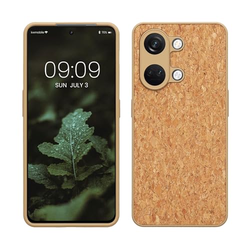 kwmobile Hülle kompatibel mit OnePlus Nord 3 5G - Kork Handyhülle Cover - Schutzhülle TPU Case in Hellbraun kwmobile Hülle kompatibel mit OnePlus Nord 3 5G - Kork Handyhülle Cover - Schutzhülle TPU Case in Hellbraun von kwmobile