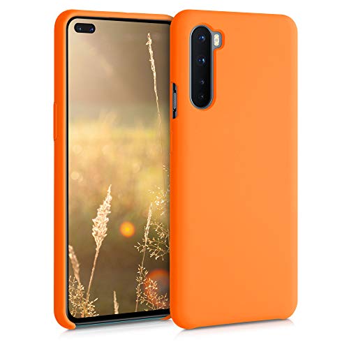 kwmobile Hülle kompatibel mit OnePlus Nord Hülle - Silikon Handy Case - Handyhülle weiche Oberfläche - kabelloses Laden - Fruity Orange kwmobile Hülle kompatibel mit OnePlus Nord Hülle - Silikon Handy Case - Handyhülle weiche Oberfläche - kabelloses Laden - Fruity Orange von kwmobile
