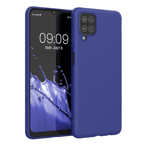 kwmobile Hülle kompatibel mit Samsung Galaxy A12 Hülle - weiches TPU Silikon Case - Cover geeignet für kabelloses Laden - Blauviolett kwmobile Hülle kompatibel mit Samsung Galaxy A12 Hülle - weiches TPU Silikon Case - Cover geeignet für kabelloses Laden - Blauviolett von kwmobile