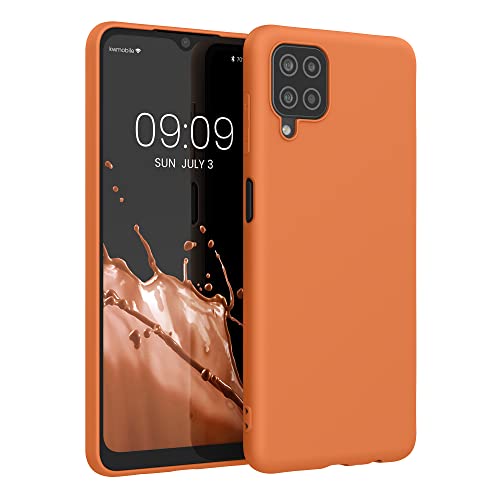 kwmobile Hülle kompatibel mit Samsung Galaxy A12 Hülle - weiches TPU Silikon Case - Cover geeignet für kabelloses Laden - Fruity Orange kwmobile Hülle kompatibel mit Samsung Galaxy A12 Hülle - weiches TPU Silikon Case - Cover geeignet für kabelloses Laden - Fruity Orange von kwmobile