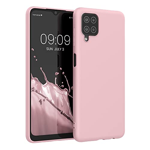 kwmobile Hülle kompatibel mit Samsung Galaxy A12 Hülle - weiches TPU Silikon Case - Cover geeignet für kabelloses Laden - Vintage Pink kwmobile Hülle kompatibel mit Samsung Galaxy A12 Hülle - weiches TPU Silikon Case - Cover geeignet für kabelloses Laden - Vintage Pink von kwmobile