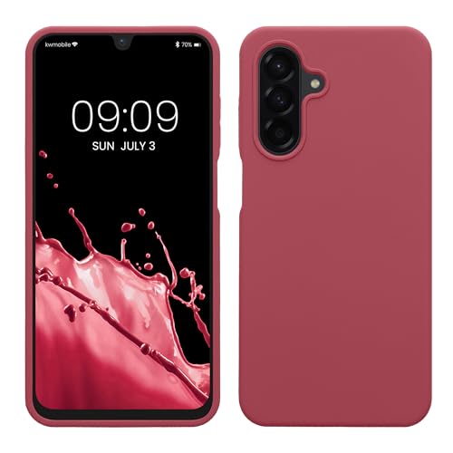 kwmobile Hülle kompatibel mit Samsung Galaxy A26 5G Hülle - Silikon Handy Case - Handyhülle weiche Oberfläche - kabelloses Laden - Dark Rose kwmobile Hülle kompatibel mit Samsung Galaxy A26 5G Hülle - Silikon Handy Case - Handyhülle weiche Oberfläche - kabelloses Laden - Dark Rose von kwmobile