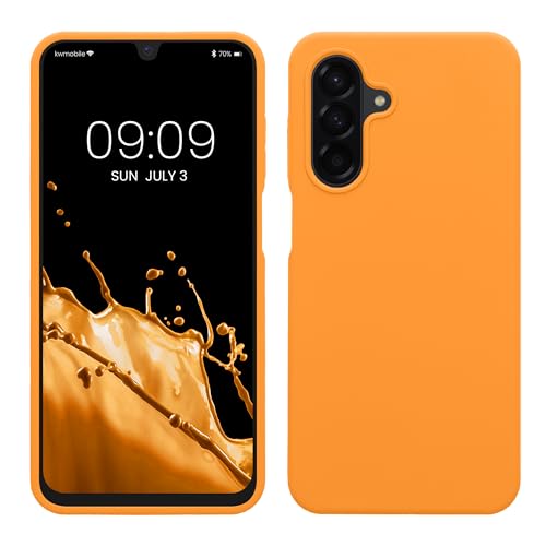 kwmobile Hülle kompatibel mit Samsung Galaxy A26 5G Hülle - Silikon Handy Case - Handyhülle weiche Oberfläche - kabelloses Laden - Fruity Orange kwmobile Hülle kompatibel mit Samsung Galaxy A26 5G Hülle - Silikon Handy Case - Handyhülle weiche Oberfläche - kabelloses Laden - Fruity Orange von kwmobile