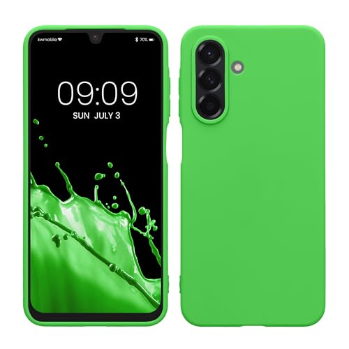 kwmobile Hülle kompatibel mit Samsung Galaxy A26 5G Hülle - weiches TPU Silikon Case - Cover geeignet für kabelloses Laden - Limettengrün kwmobile Hülle kompatibel mit Samsung Galaxy A26 5G Hülle - weiches TPU Silikon Case - Cover geeignet für kabelloses Laden - Limettengrün von kwmobile