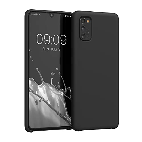 kwmobile Hülle kompatibel mit Samsung Galaxy A41 Hülle - Silikon Handy Case - Handyhülle weiche Oberfläche - kabelloses Laden - Schwarz kwmobile Hülle kompatibel mit Samsung Galaxy A41 Hülle - Silikon Handy Case - Handyhülle weiche Oberfläche - kabelloses Laden - Schwarz von kwmobile