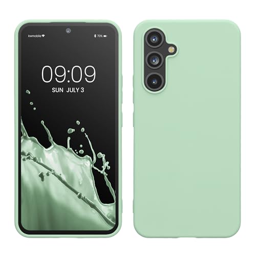 kwmobile Hülle kompatibel mit Samsung Galaxy A54 5G Hülle - TPU Silikon Handyhülle - Schutzhülle stoßabsorbierend flexibel - Case in Mintgrün matt kwmobile Hülle kompatibel mit Samsung Galaxy A54 5G Hülle - TPU Silikon Handyhülle - Schutzhülle stoßabsorbierend flexibel - Case in Mintgrün matt von kwmobile