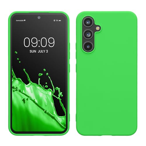 kwmobile Hülle kompatibel mit Samsung Galaxy A54 5G Hülle - TPU Silikon Handyhülle - Schutzhülle stoßabsorbierend flexibel - Case in Neon Grün kwmobile Hülle kompatibel mit Samsung Galaxy A54 5G Hülle - TPU Silikon Handyhülle - Schutzhülle stoßabsorbierend flexibel - Case in Neon Grün von kwmobile