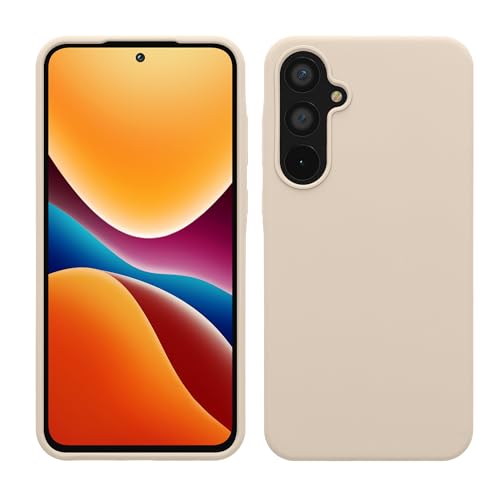 kwmobile Hülle kompatibel mit Samsung Galaxy A55 5G Hülle - Silikon Handy Case - Handyhülle weiche Oberfläche - kabelloses Laden - Creme matt kwmobile Hülle kompatibel mit Samsung Galaxy A55 5G Hülle - Silikon Handy Case - Handyhülle weiche Oberfläche - kabelloses Laden - Creme matt von kwmobile