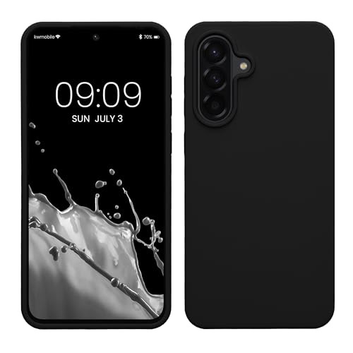 kwmobile Hülle kompatibel mit Samsung Galaxy A56 5G Hülle - Silikon Handy Case - Handyhülle weiche Oberfläche - kabelloses Laden - Schwarz kwmobile Hülle kompatibel mit Samsung Galaxy A56 5G Hülle - Silikon Handy Case - Handyhülle weiche Oberfläche - kabelloses Laden - Schwarz von kwmobile