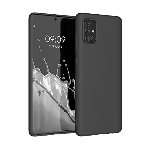 kwmobile Hülle kompatibel mit Samsung Galaxy A71 Hülle - weiches TPU Silikon Case - Cover geeignet für kabelloses Laden - Schwarz matt kwmobile Hülle kompatibel mit Samsung Galaxy A71 Hülle - weiches TPU Silikon Case - Cover geeignet für kabelloses Laden - Schwarz matt von kwmobile