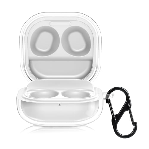 kwmobile Hülle kompatibel mit Samsung Galaxy Buds FE - TPU Silikon Schutzhülle Case Cover Kopfhörer Transparent von kwmobile
