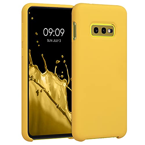 kwmobile Hülle kompatibel mit Samsung Galaxy S10e Hülle - Silikon Handy Case - Handyhülle weiche Oberfläche - kabelloses Laden - Honiggelb kwmobile Hülle kompatibel mit Samsung Galaxy S10e Hülle - Silikon Handy Case - Handyhülle weiche Oberfläche - kabelloses Laden - Honiggelb von kwmobile