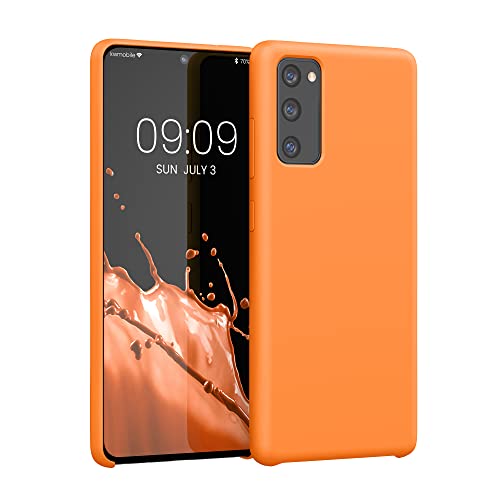 kwmobile Hülle kompatibel mit Samsung Galaxy S20 FE Hülle - Silikon Handy Case - Handyhülle weiche Oberfläche - kabelloses Laden - Fruity Orange kwmobile Hülle kompatibel mit Samsung Galaxy S20 FE Hülle - Silikon Handy Case - Handyhülle weiche Oberfläche - kabelloses Laden - Fruity Orange von kwmobile