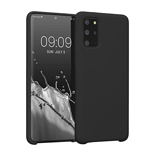 kwmobile Hülle kompatibel mit Samsung Galaxy S20 Plus Hülle - Silikon Handy Case - Handyhülle weiche Oberfläche - kabelloses Laden - Schwarz kwmobile Hülle kompatibel mit Samsung Galaxy S20 Plus Hülle - Silikon Handy Case - Handyhülle weiche Oberfläche - kabelloses Laden - Schwarz von kwmobile