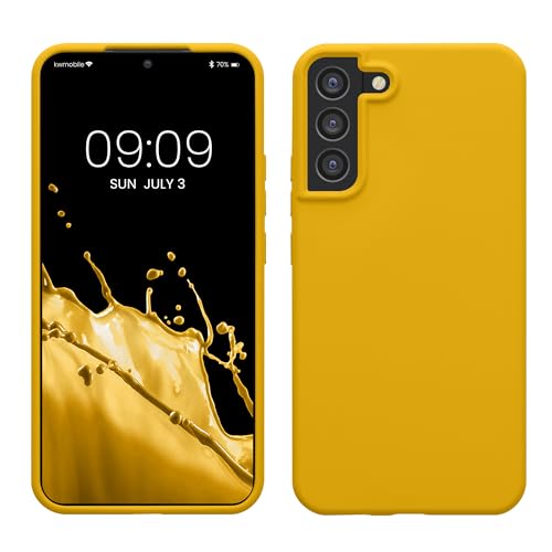 kwmobile Hülle kompatibel mit Samsung Galaxy S22 Plus Hülle - Silikon Handy Case - Handyhülle weiche Oberfläche - kabelloses Laden - Strahlend Gelb kwmobile Hülle kompatibel mit Samsung Galaxy S22 Plus Hülle - Silikon Handy Case - Handyhülle weiche Oberfläche - kabelloses Laden - Strahlend Gelb von kwmobile