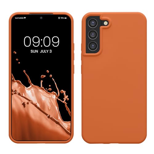 kwmobile Hülle kompatibel mit Samsung Galaxy S22 Plus Hülle - Silikon Handy Case - Handyhülle weiche Oberfläche - kabelloses Laden - Warme Aprikose kwmobile Hülle kompatibel mit Samsung Galaxy S22 Plus Hülle - Silikon Handy Case - Handyhülle weiche Oberfläche - kabelloses Laden - Warme Aprikose von kwmobile