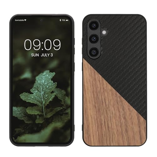 kwmobile Hülle kompatibel mit Samsung Galaxy S23 FE - Handyhülle - Handy Schutzhülle - Smartphone Cover - Dunkelbraun Schwarz kwmobile Hülle kompatibel mit Samsung Galaxy S23 FE - Handyhülle - Handy Schutzhülle - Smartphone Cover - Dunkelbraun Schwarz von kwmobile